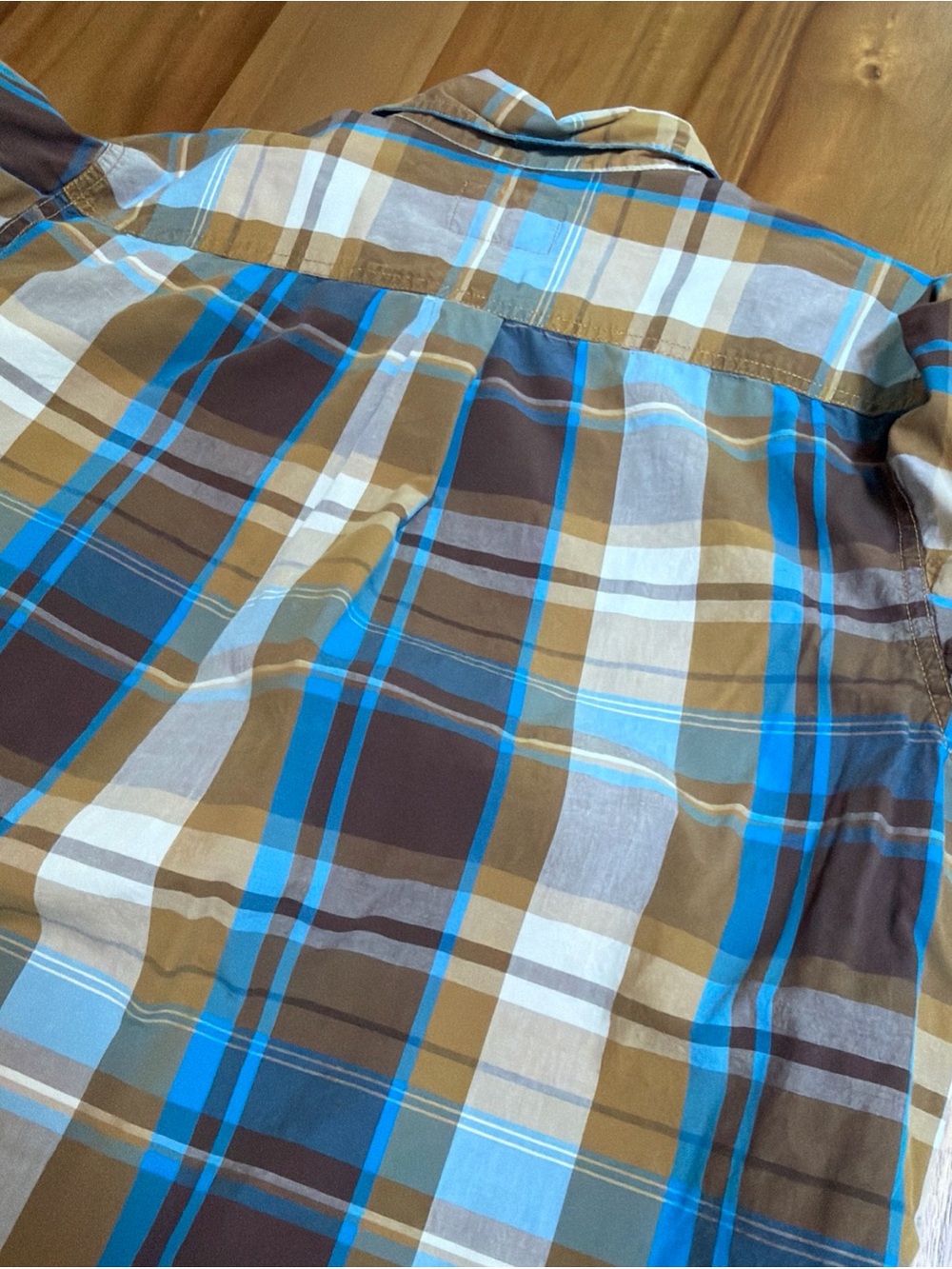 THE NORTH FACE Long Sleeve Button Up Shirt Cotton Lightweight Plaid Men's M - Picture 10 of 10